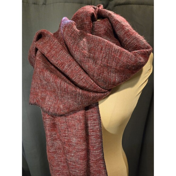 Zig Zag Asian Collection Shawl Wrap Scarf, Artisan-Made In Nepal, NWOT - Picture 1 of 7